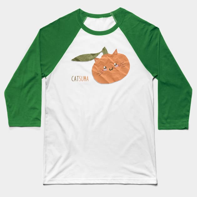 Catsuma Baseball T-Shirt by foalofsunshine